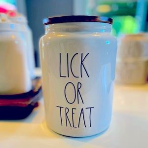 Rae Dunn ‘Lick or Treat’ Canister